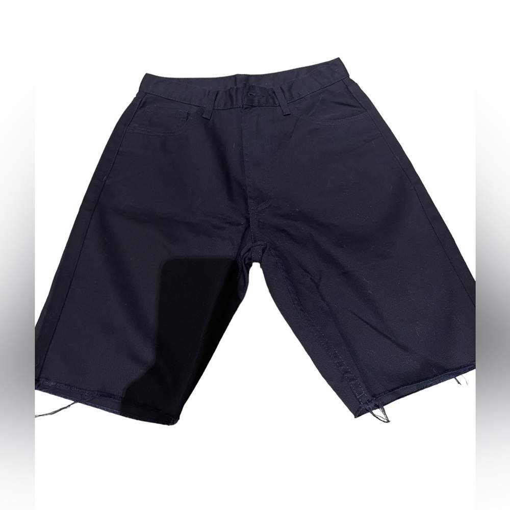 Brandy Melville Molly Black Denim Shorts